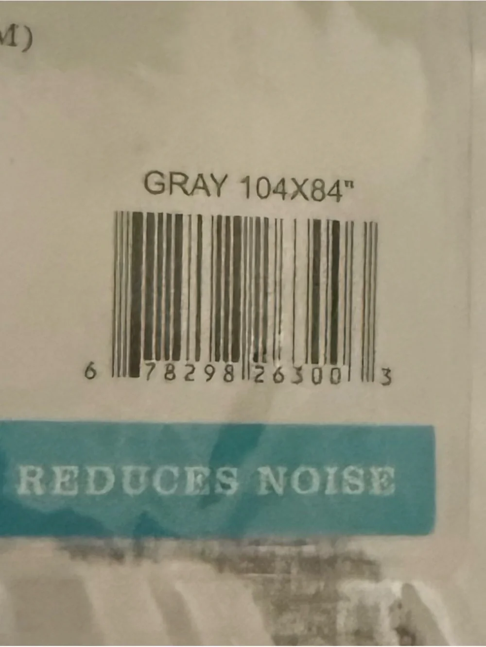 Meridian Thermal Curtain Panel Pairs in Gray Printed Geo Lattice- 2 packs